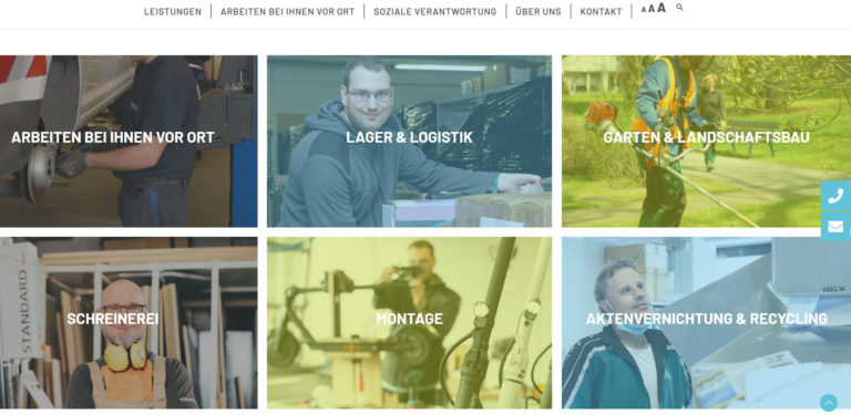 Website GSE Werkstatt