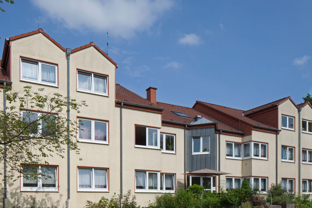 Ansicht auf die Besondere Wohnform Essener Straße