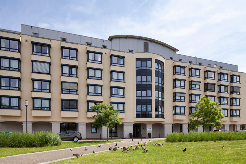 Blick auf das Gerhard Kersting-Haus